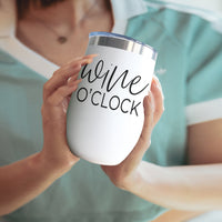 Wine O'Clock Tumbler 17oz