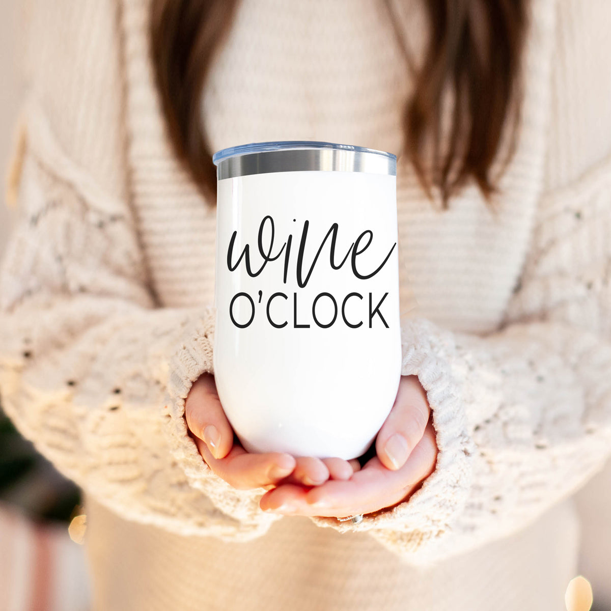 Wine O'Clock Tumbler 17oz