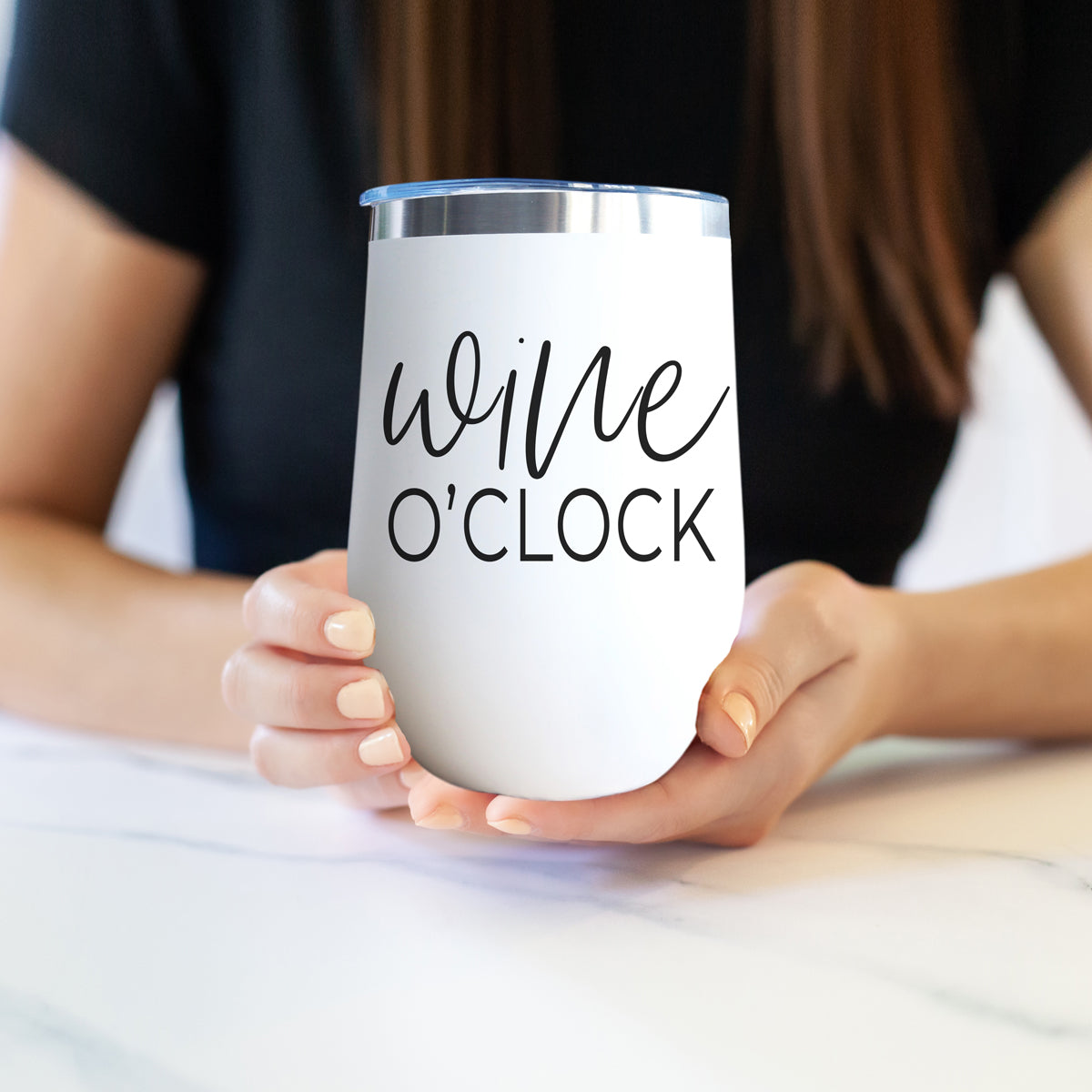Wine O'Clock Tumbler 17oz