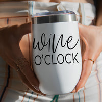 Wine O'Clock Tumbler 17oz
