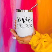 Wine O'Clock Tumbler 17oz