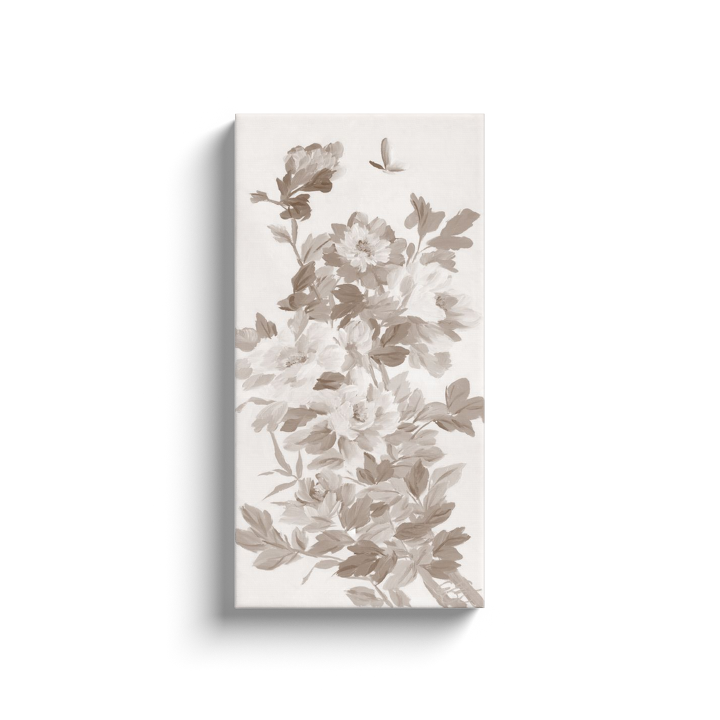 Eloise – Taupe Chinoiserie Canvas Wrap (Various Sizes)