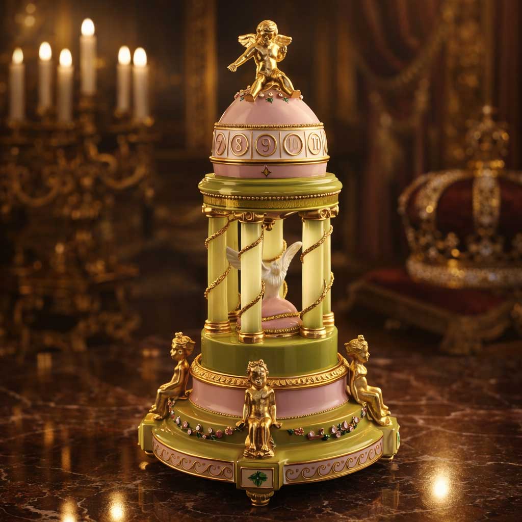 1910 The Colonnade Musical Royal Imperial Easter Egg