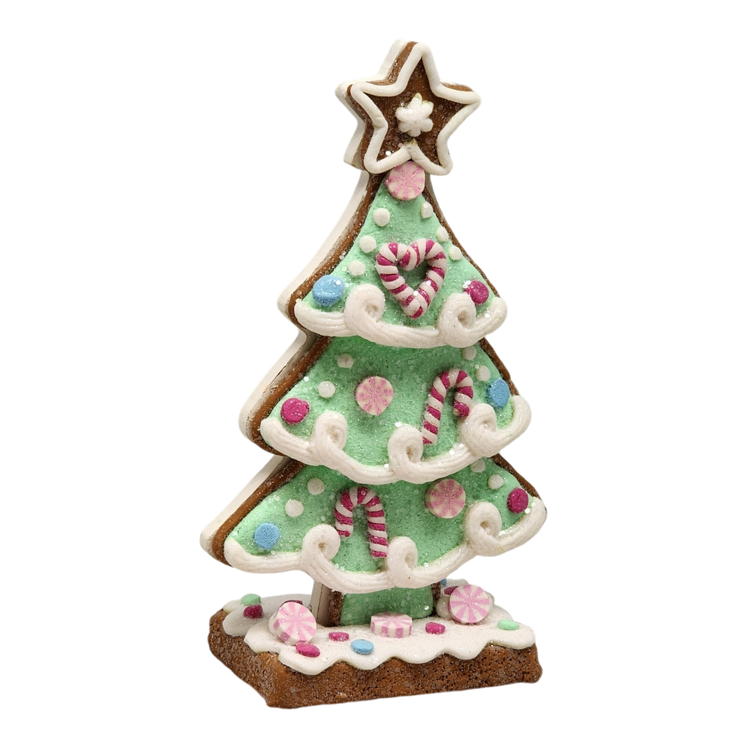 Gingerbread Christmas Tree - 6 Inch -