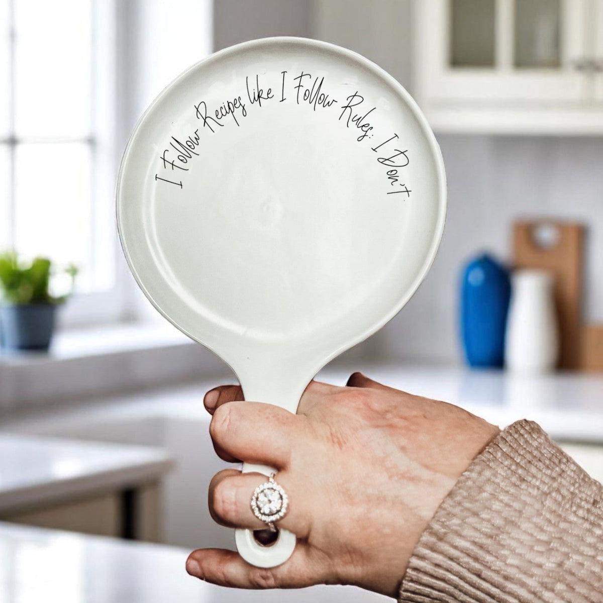 Recipes & Rules Spoon Rest (Several Spoon Finish Colors)