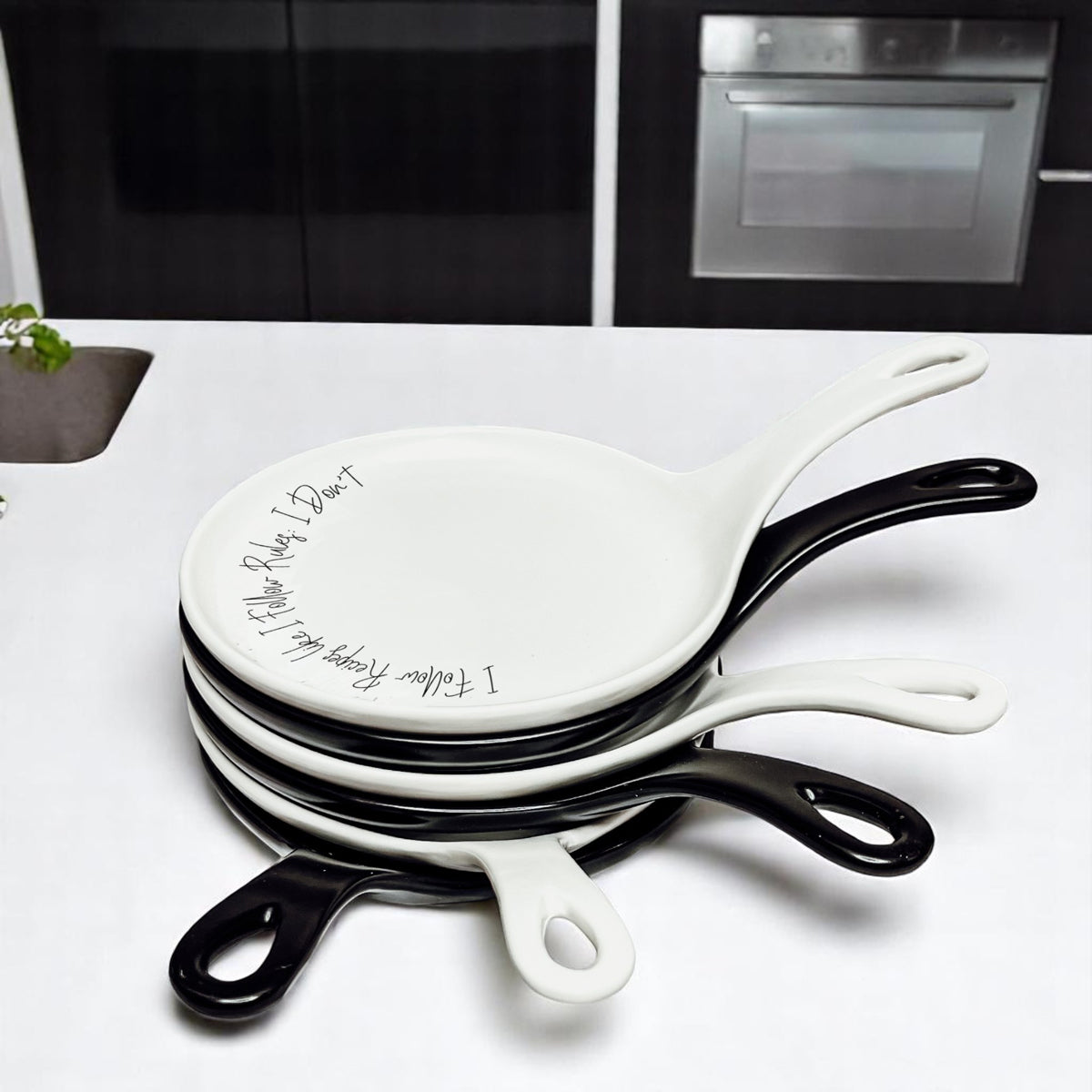 Recipes & Rules Spoon Rest (Several Spoon Finish Colors)