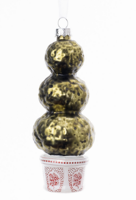 Triple Topiary Ornament