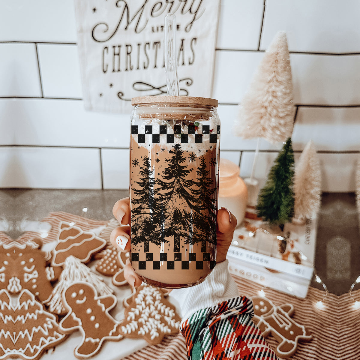 Retro Christmas Tree Cup