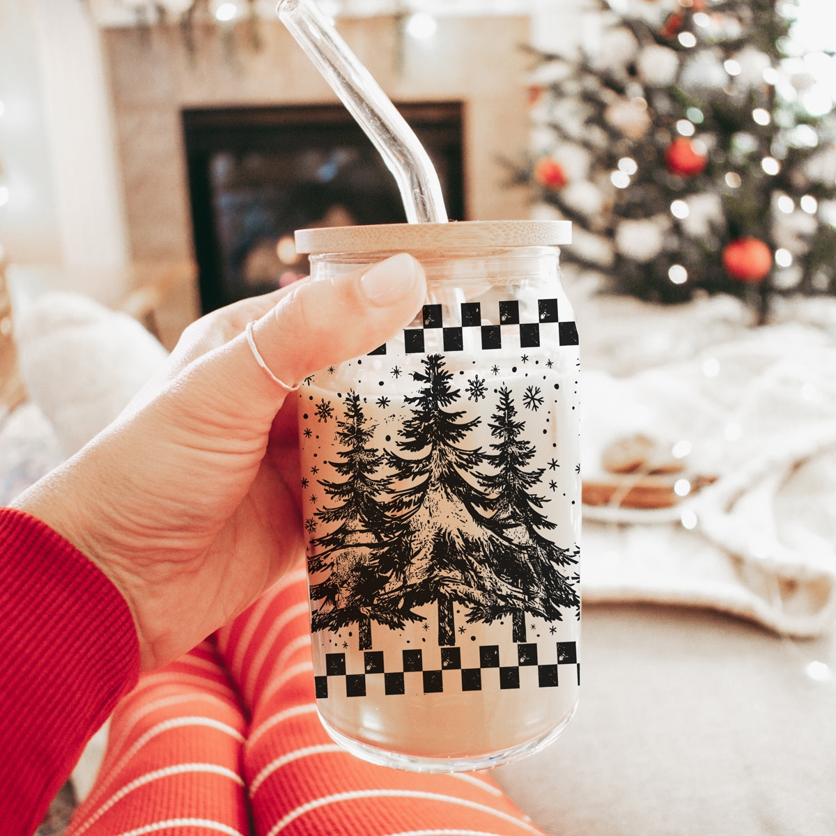 Retro Christmas Tree Cup