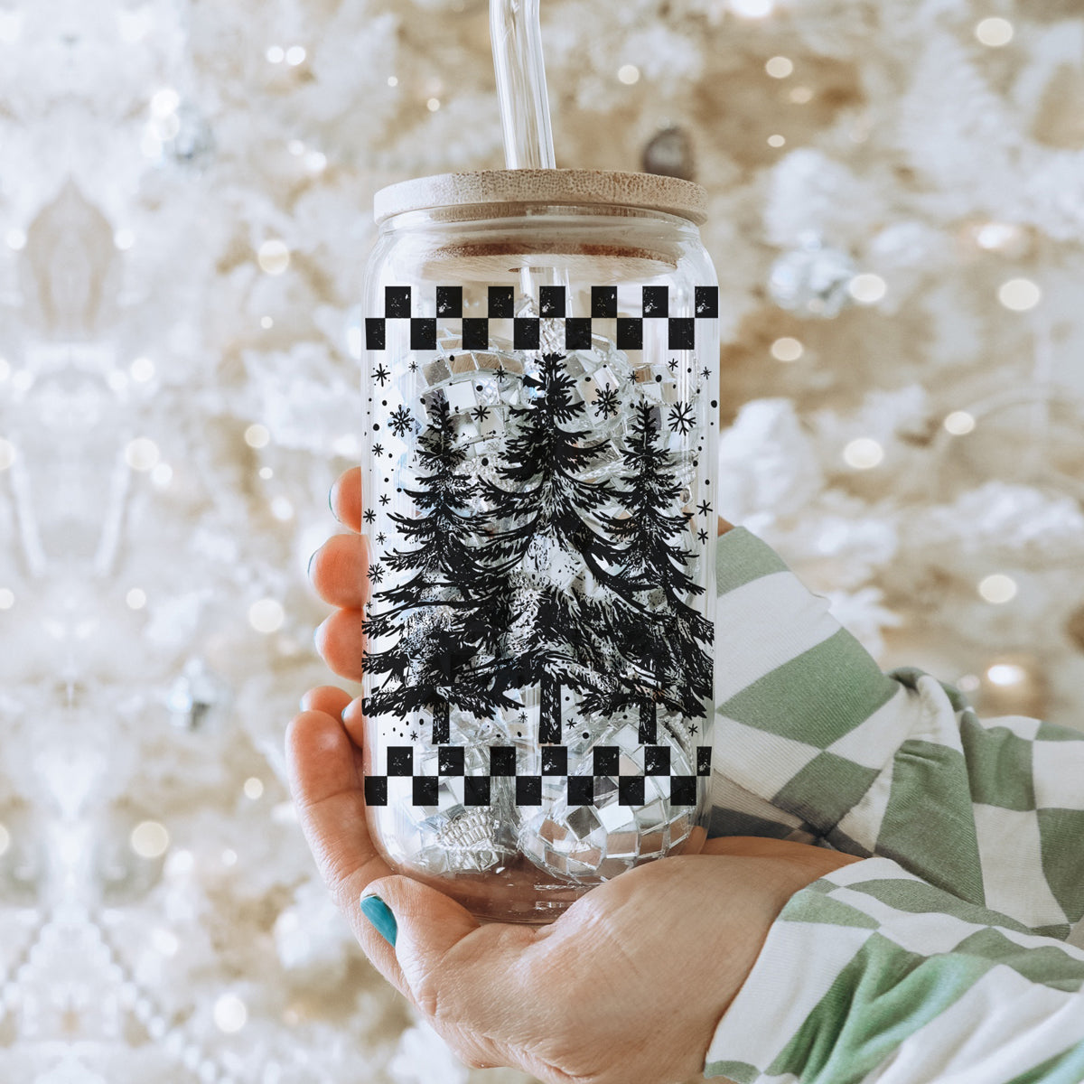 Retro Christmas Tree Cup