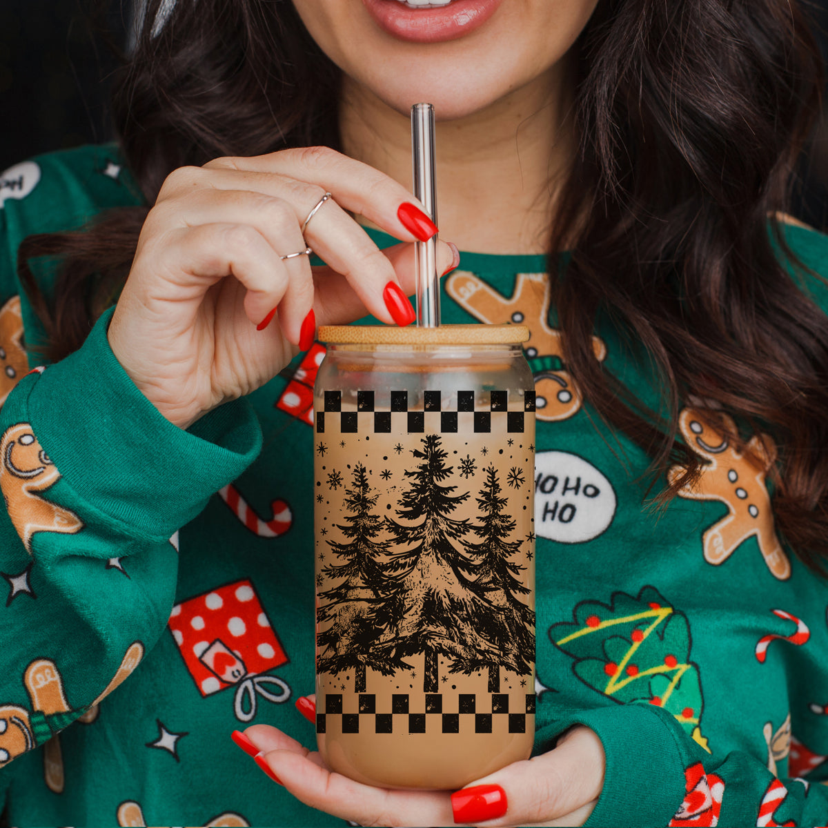 Retro Christmas Tree Cup