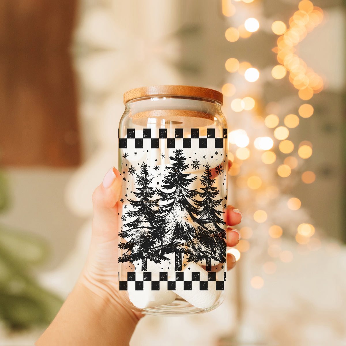 Retro Christmas Tree Cup