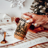 Retro Christmas Tree Cup