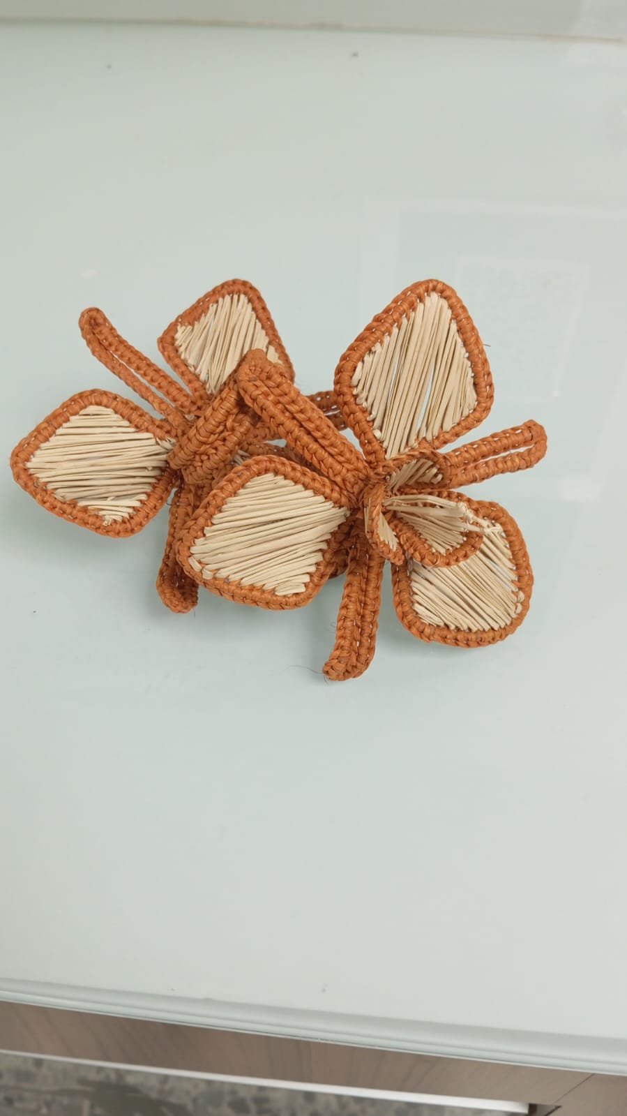Orchid Handwoven Iraca Napkin Ring (Various Colors)