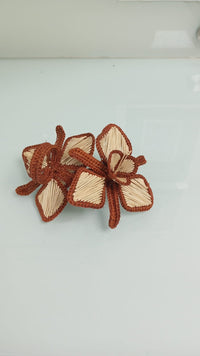 Orchid Handwoven Iraca Napkin Ring (Various Colors)