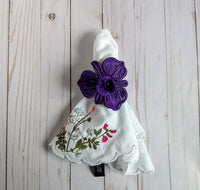 Orchid Handwoven Iraca Napkin Ring (Various Colors)