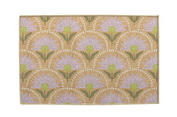 Coneflower Lilac Nu-Jute Rug - Washable (Various Sizes)