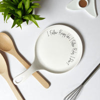 Recipes & Rules Spoon Rest (Several Spoon Finish Colors)