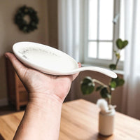 Recipes & Rules Spoon Rest (Several Spoon Finish Colors)