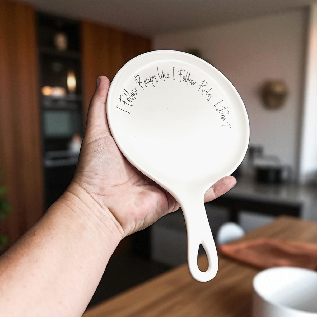 Recipes & Rules Spoon Rest (Several Spoon Finish Colors)