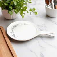 Recipes & Rules Spoon Rest (Several Spoon Finish Colors)