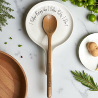 Recipes & Rules Spoon Rest (Several Spoon Finish Colors)