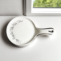 Recipes & Rules Spoon Rest (Several Spoon Finish Colors)