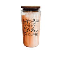 Sarcasm Love 20oz Cup