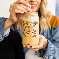 Sarcasm Love 20oz Cup