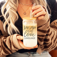 Sarcasm Love 20oz Cup