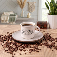 Savage After Coffee Mug