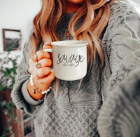 Savage After Coffee Mug