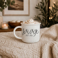 Savage After Coffee Mug