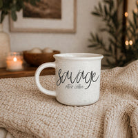 Savage After Coffee Mug