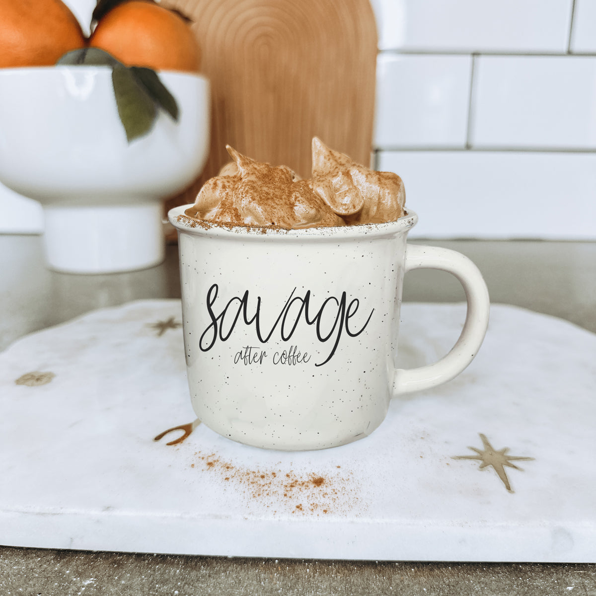 Savage After Coffee Mug