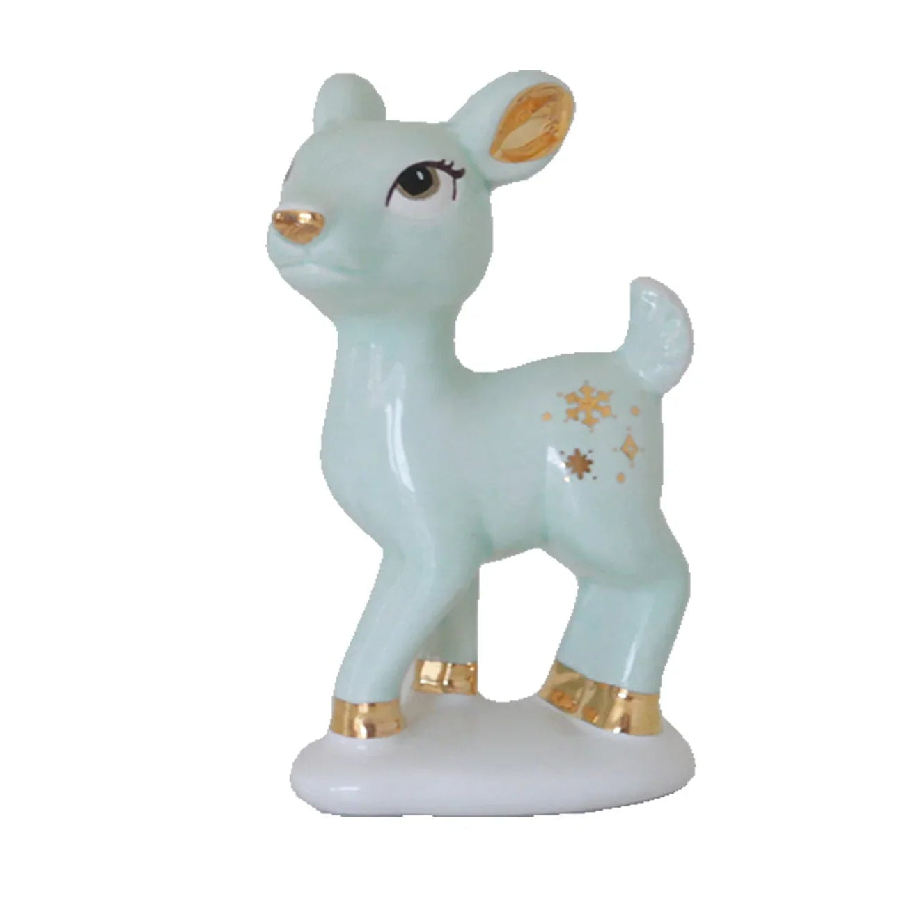 Retro Reindeer Baby in Sea Glass