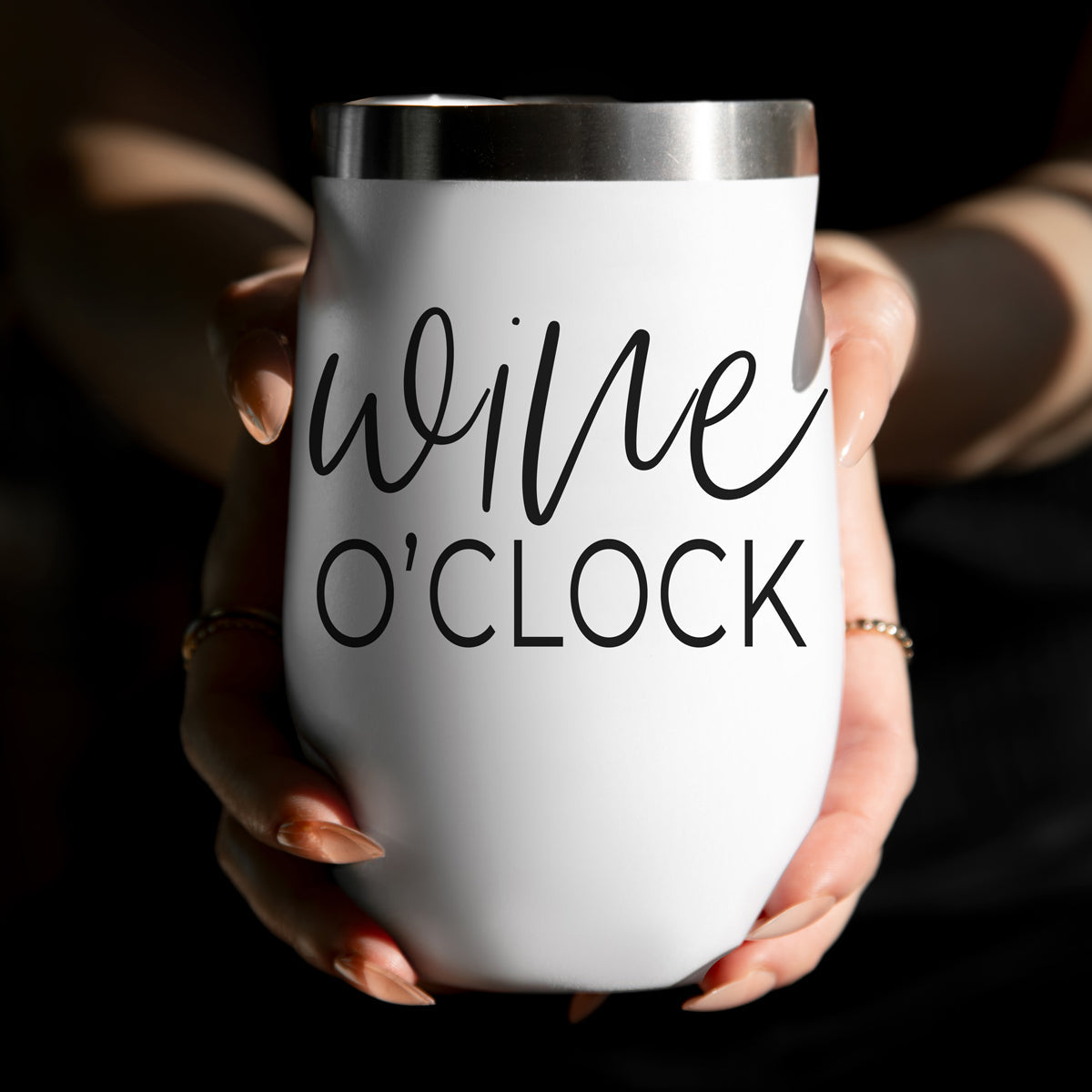 Wine O'Clock Tumbler 17oz