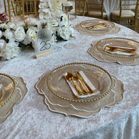 Sorelle Beige and White Placemat
