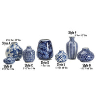Samira Blue Vases (Various Styles and Prints)