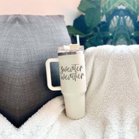 Sweater Weather Mug 40oz