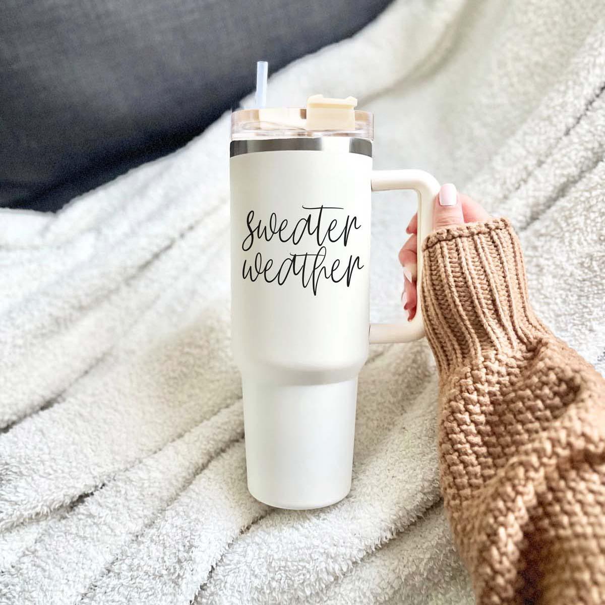 Sweater Weather Mug 40oz
