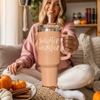 Sweater Weather Tumbler 40oz (varied colors)