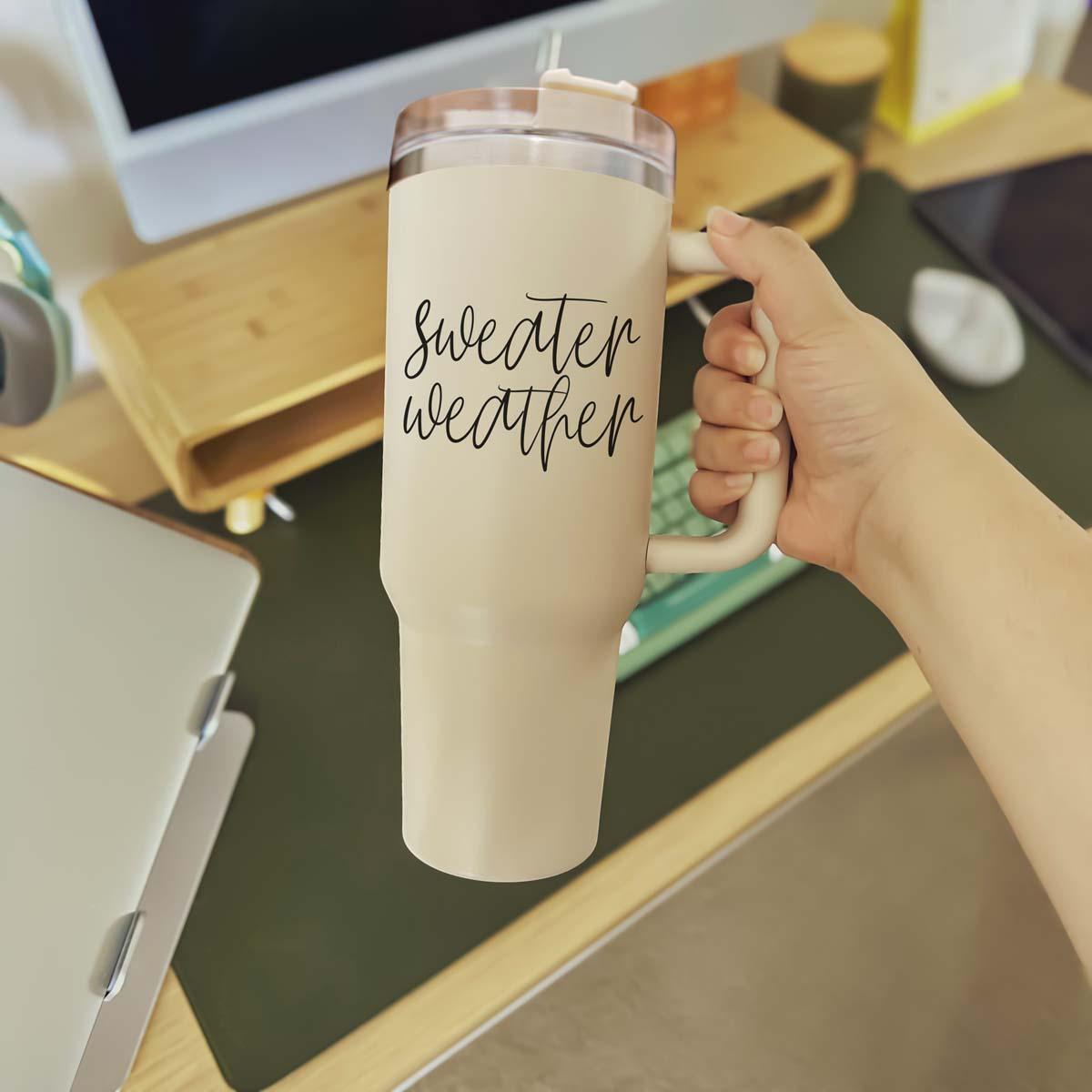 Sweater Weather Mug 40oz