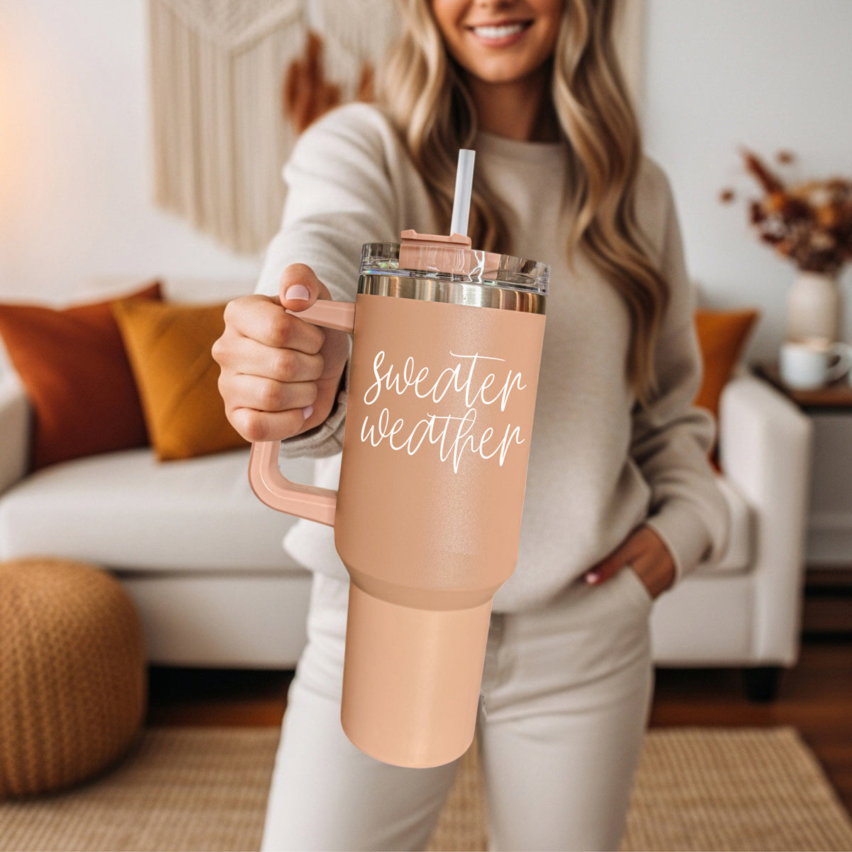 Sweater Weather Tumbler 40oz (varied colors)