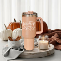 Sweater Weather Tumbler 40oz (varied colors)
