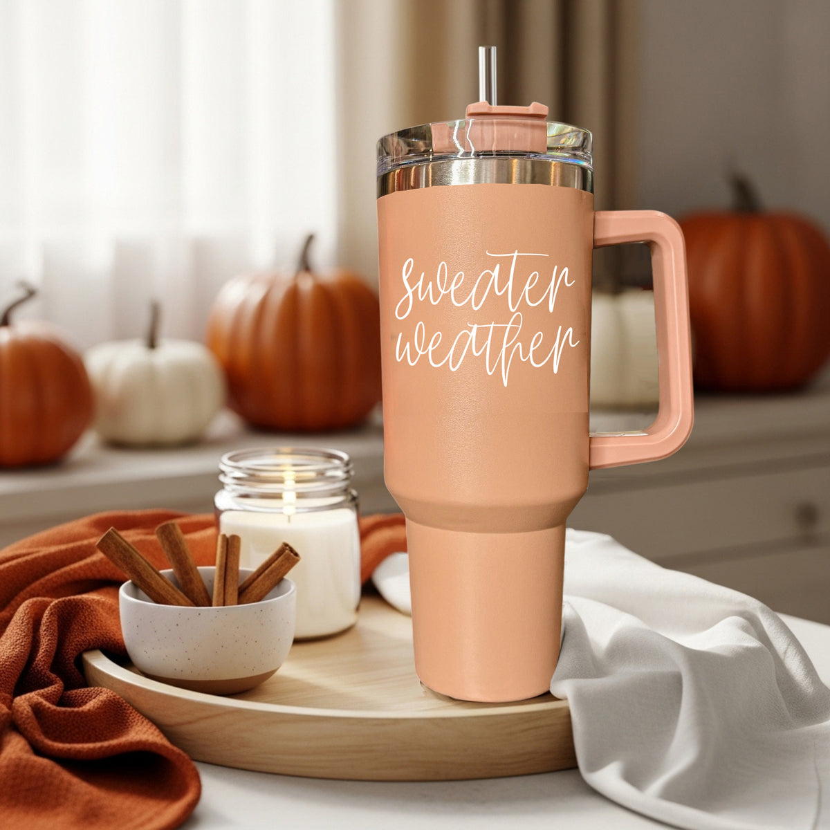 Sweater Weather Tumbler 40oz (varied colors)