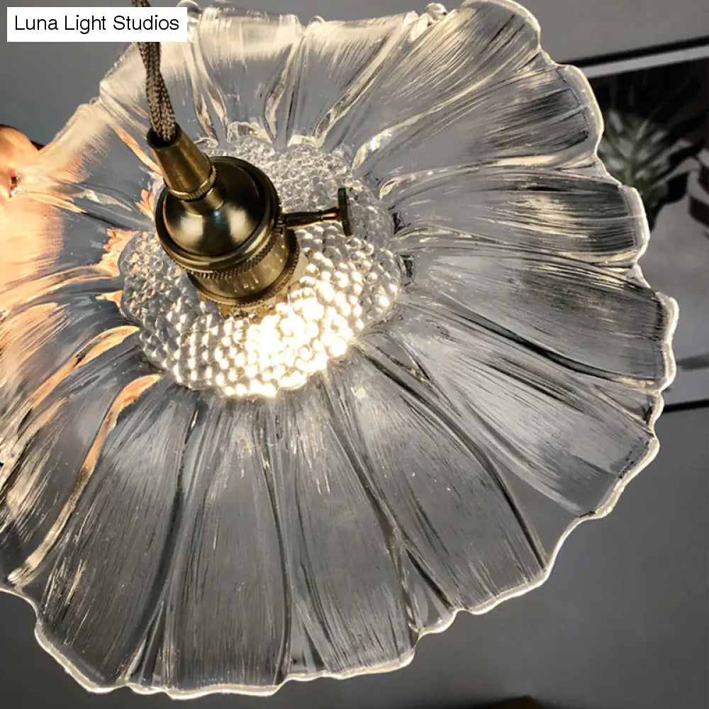 Industrial Glass Pendant Lamp (3 Colors)