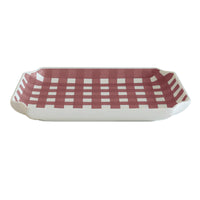 Gingham Trays (Various Sizes)