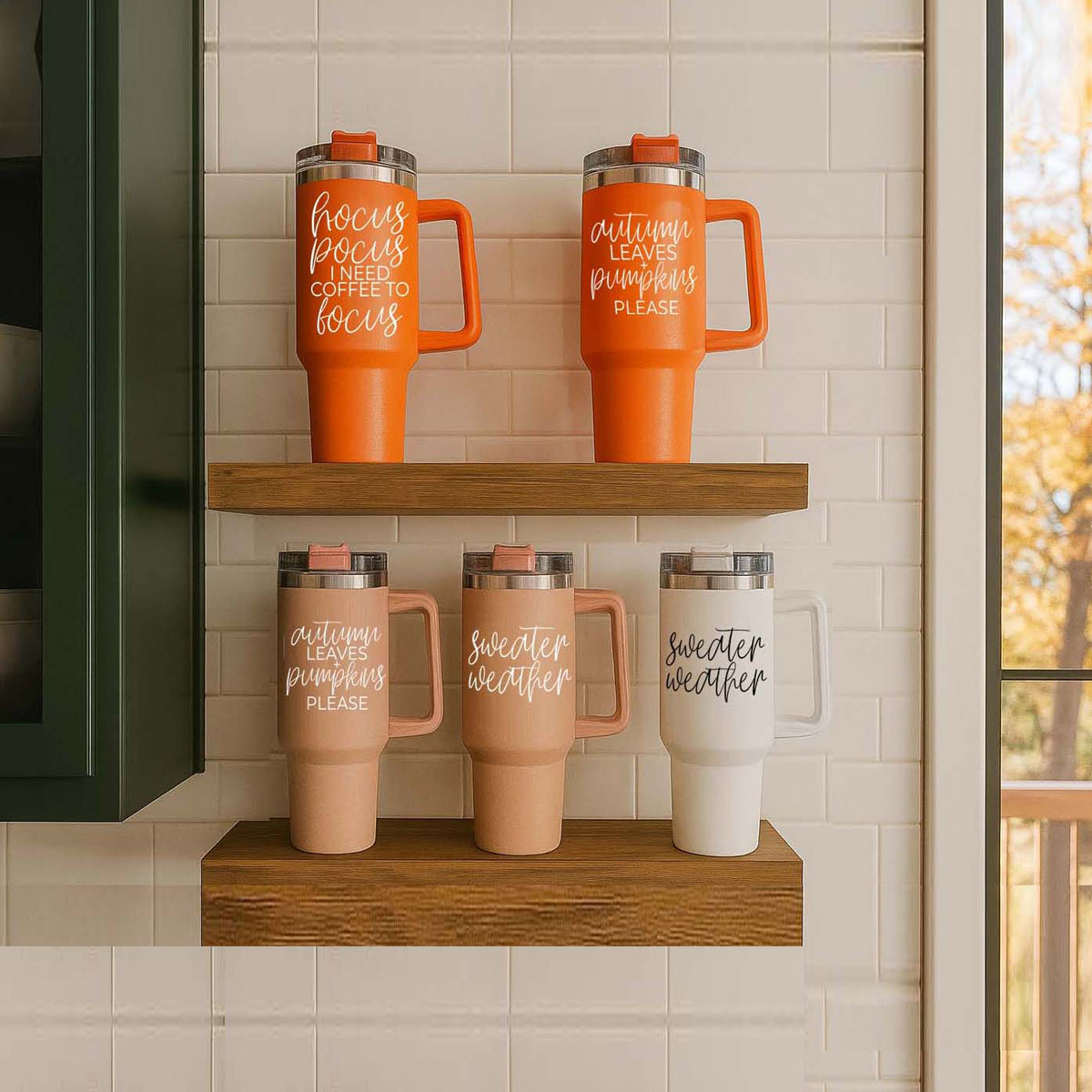 Sweater Weather Tumbler 40oz (varied colors)