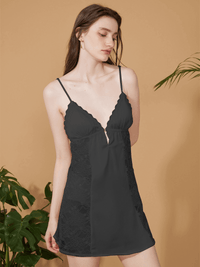 Short Robe Set Exotic Pajama 2 Pcs (Various Colors)